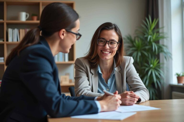 konflikter og tvisteløsning - to kvinner snakker sammen