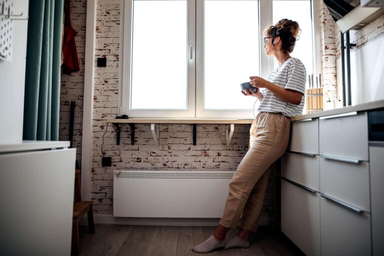 selgers opplysningsplikt undersøkelsesplikt - kvinne ser ut av vinduet